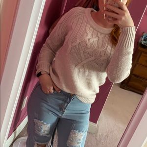 Old Navy cable knit sweater